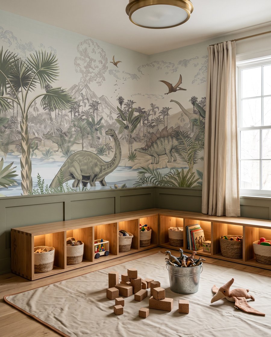Dinosaur Valley in an interior