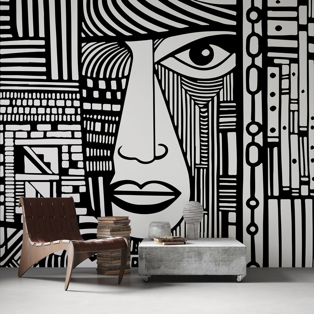Face between vertical lines — interior 3
