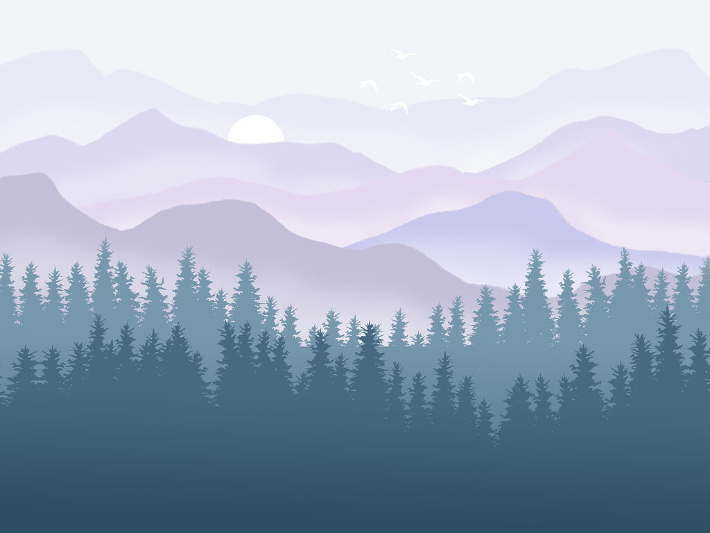 Mountains Beyond the Pines — full design