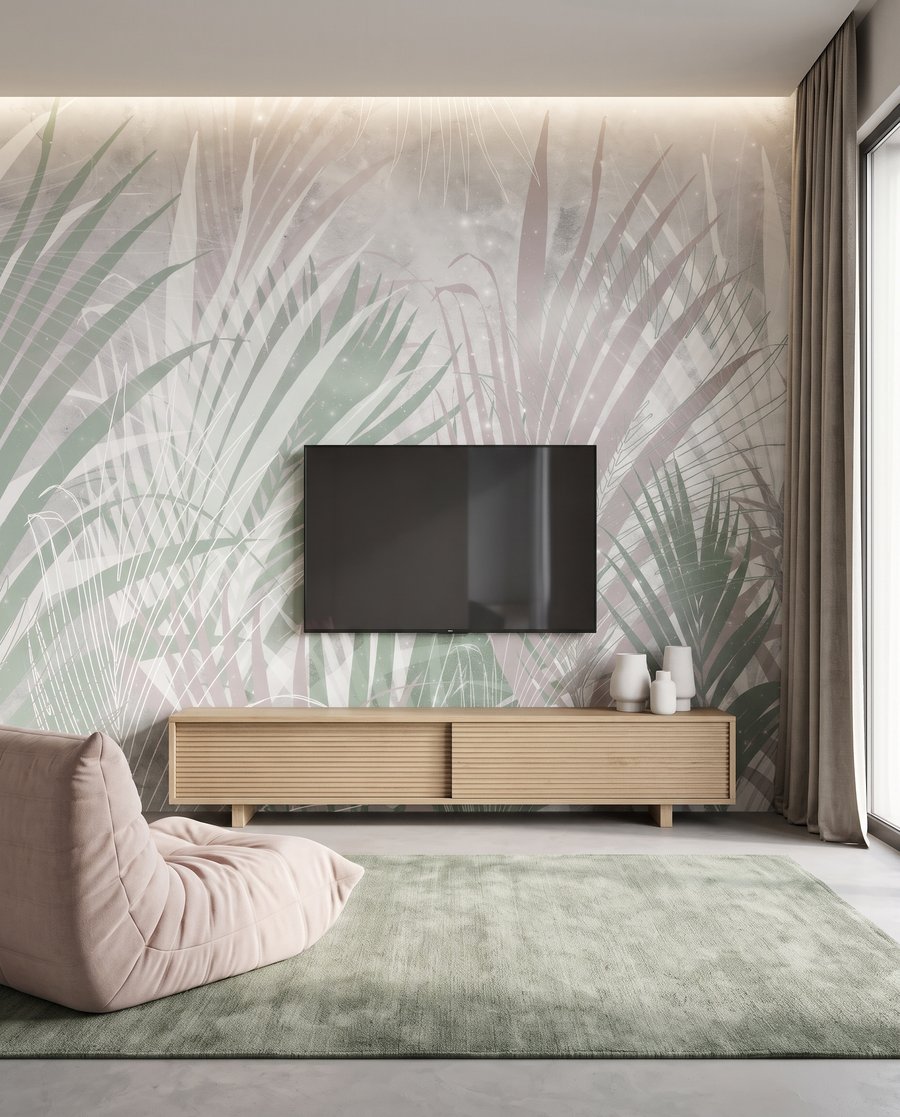 Palm Frond Layers — interior 1