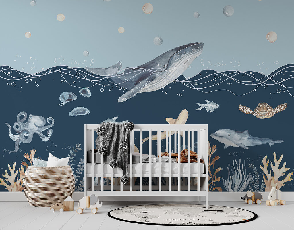Ocean Beneath the Moon in an interior