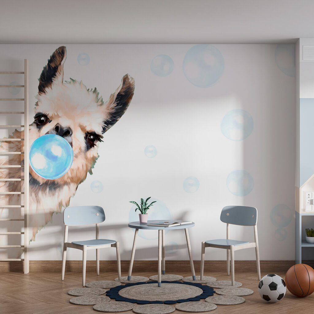 Bubblegum Llama — interior 1