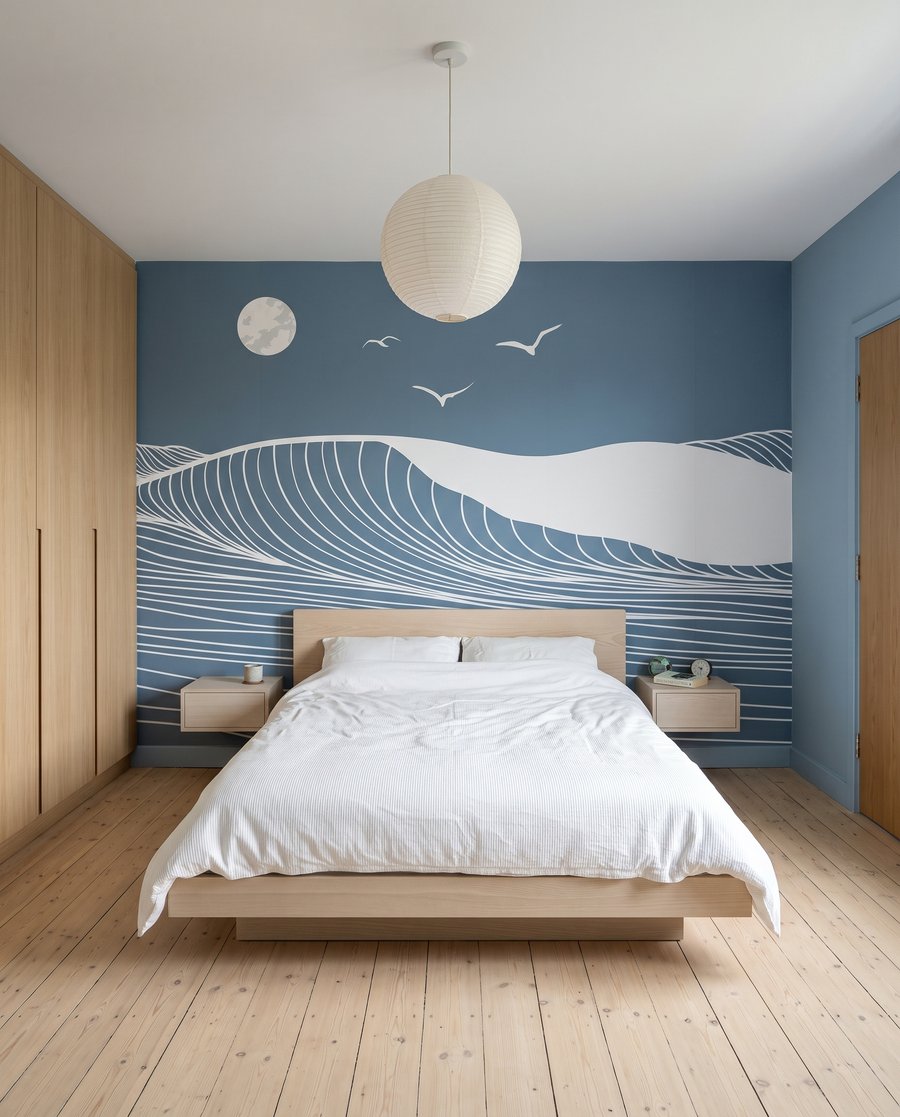Waves in Fine Lines — interior 2