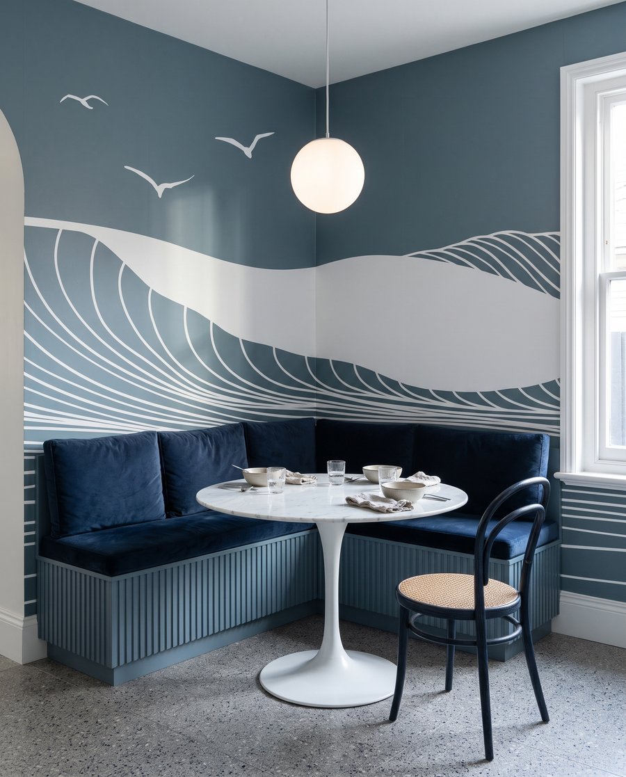 Waves in Fine Lines — interior 6