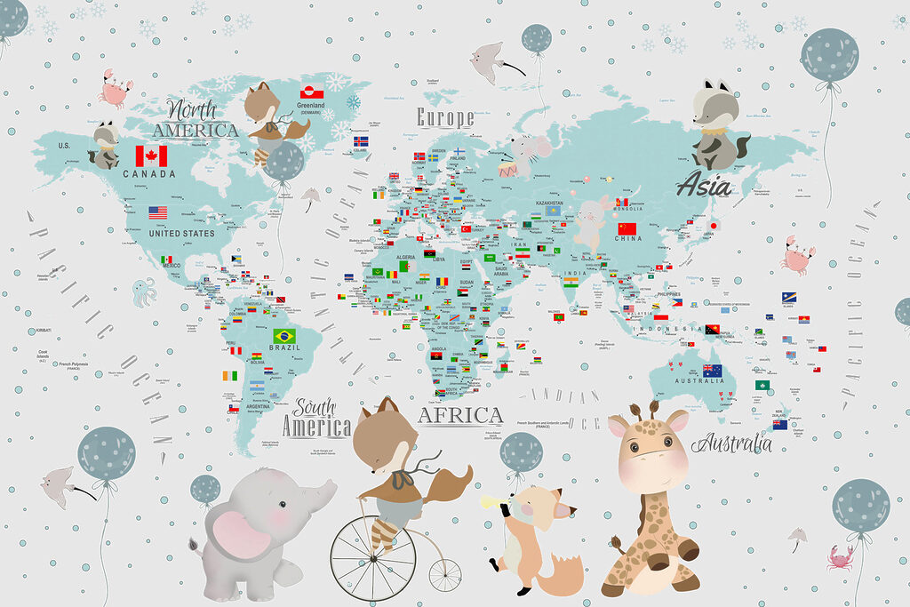 Around Our World — full design