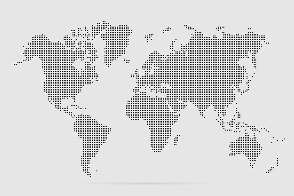 World in Dots — full design