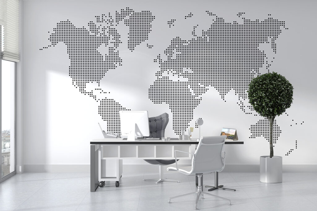 World in Dots — interior 1