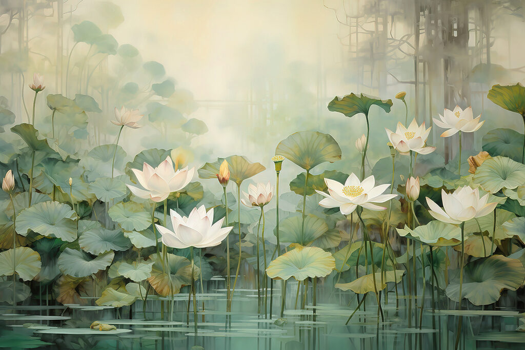 Lotus Stillness — full design