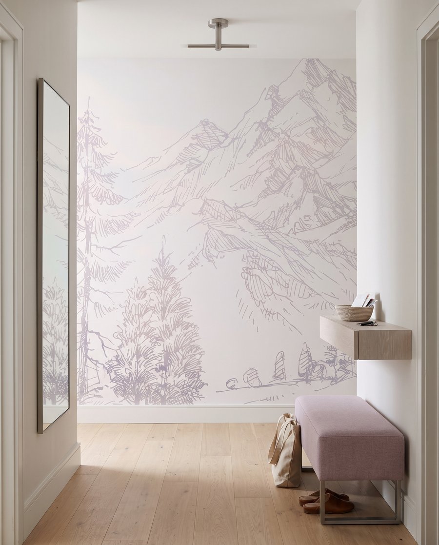 Woodland River Sketch — interior 6