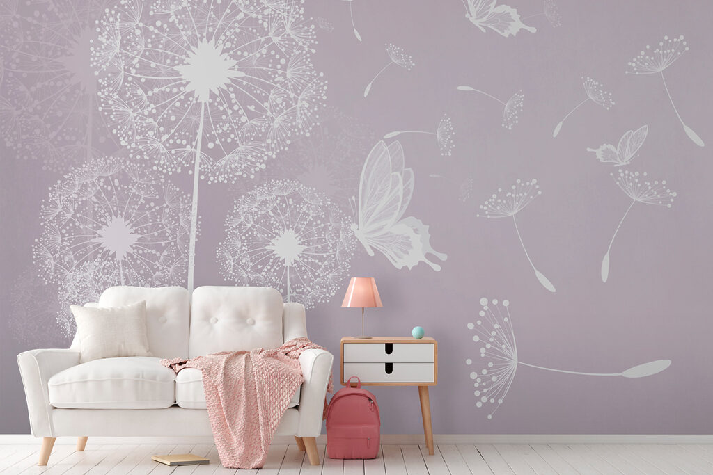 Dandelions and Butterflies — interior 1