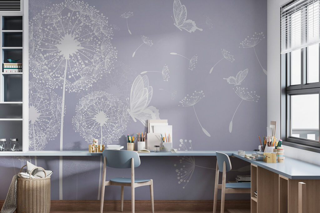 Dandelions and Butterflies — interior 1