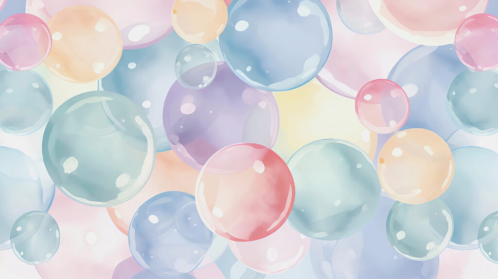 Floating Bubbles — full design