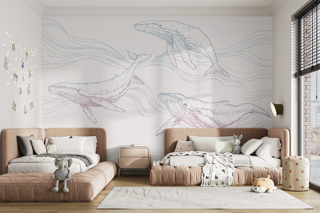 Whales in Fine Lines — interior 1
