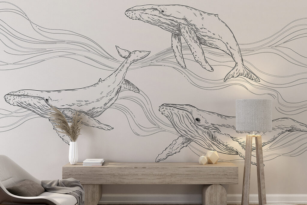 Whales in Fine Lines — interior 3