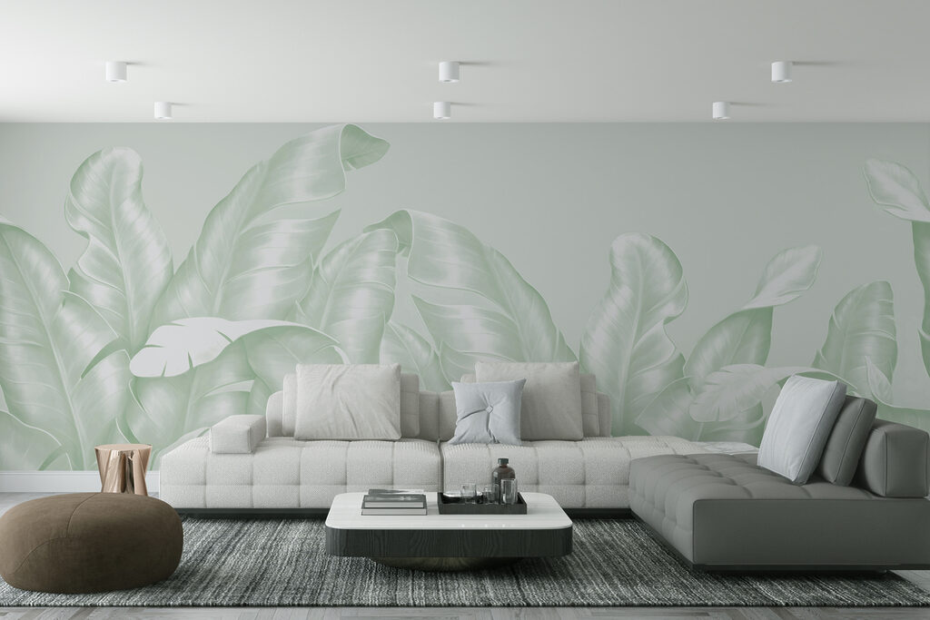 Banana Leaves in Mist — interior 1