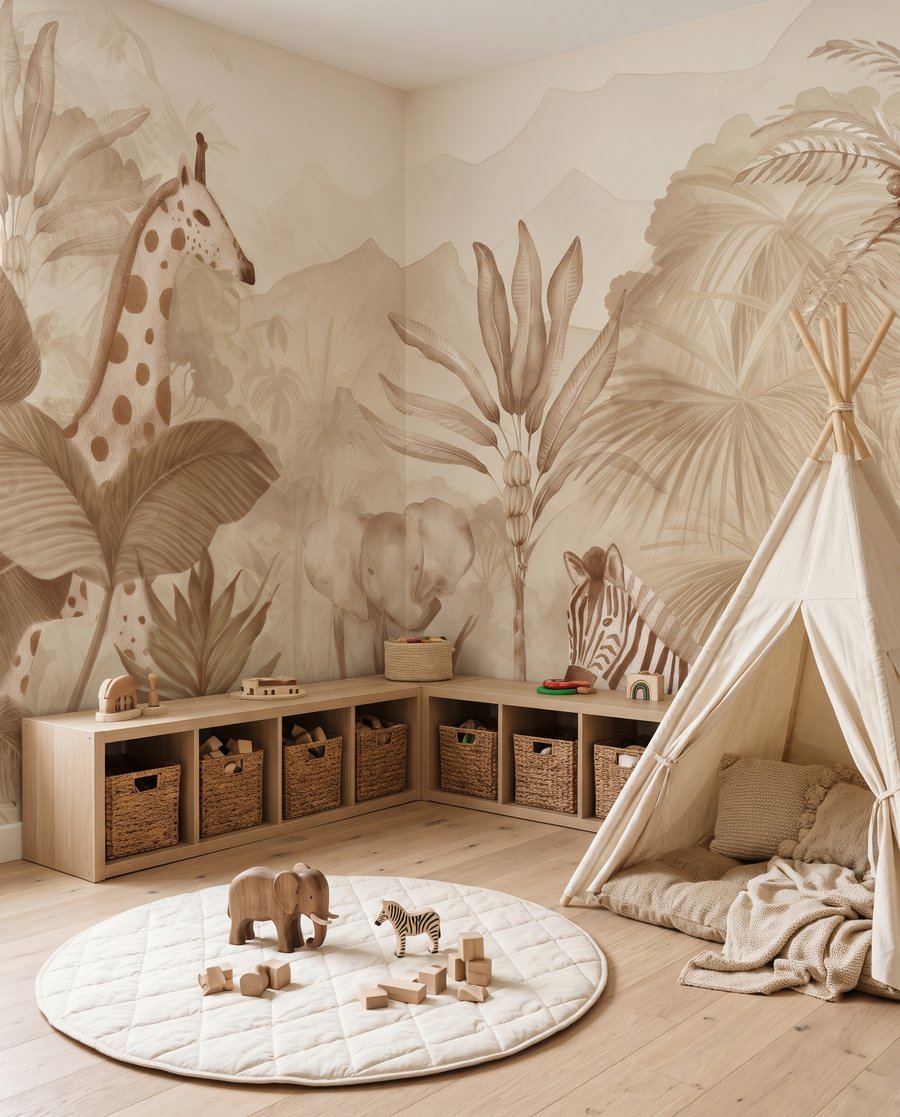 Among the Palms — interior 1