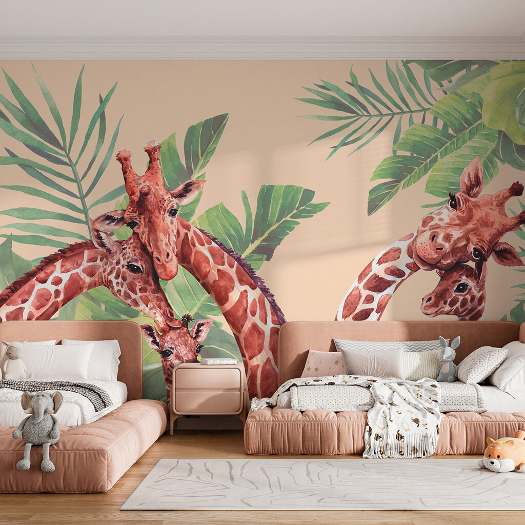 Giraffe Gathering — interior 2