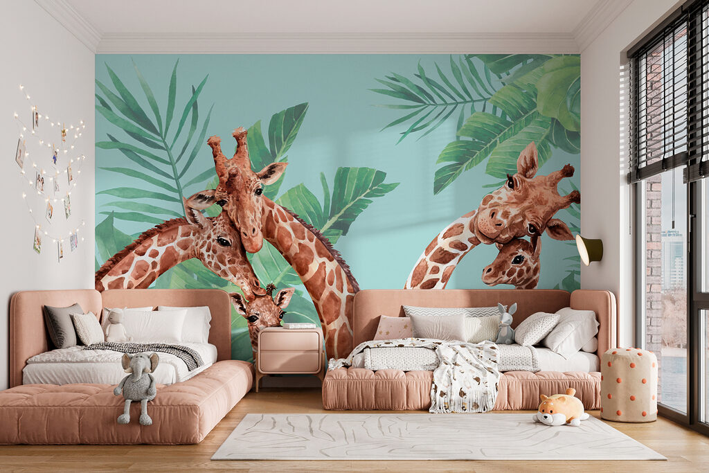 Giraffe Gathering — interior 3