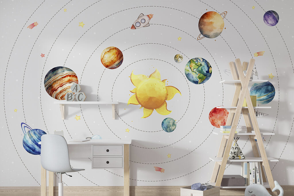 Little Solar System in an interior