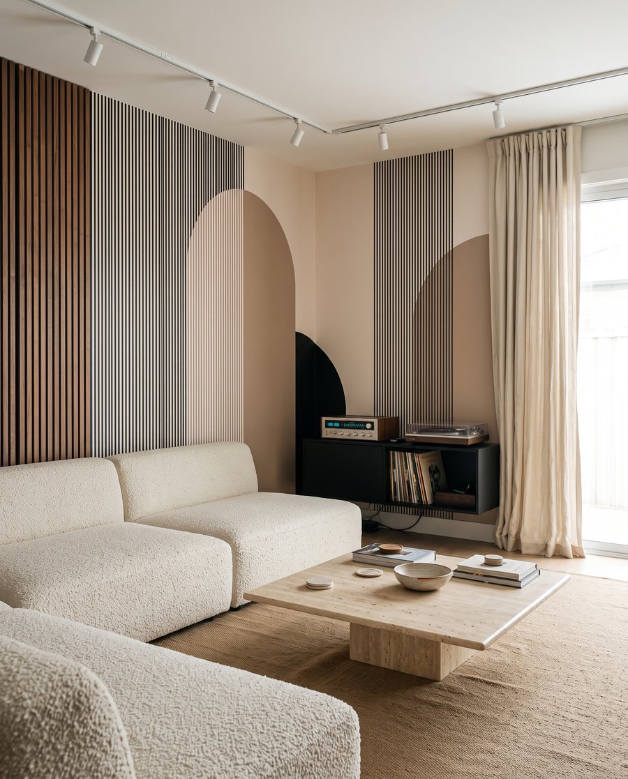 Parallel Arches in an interior