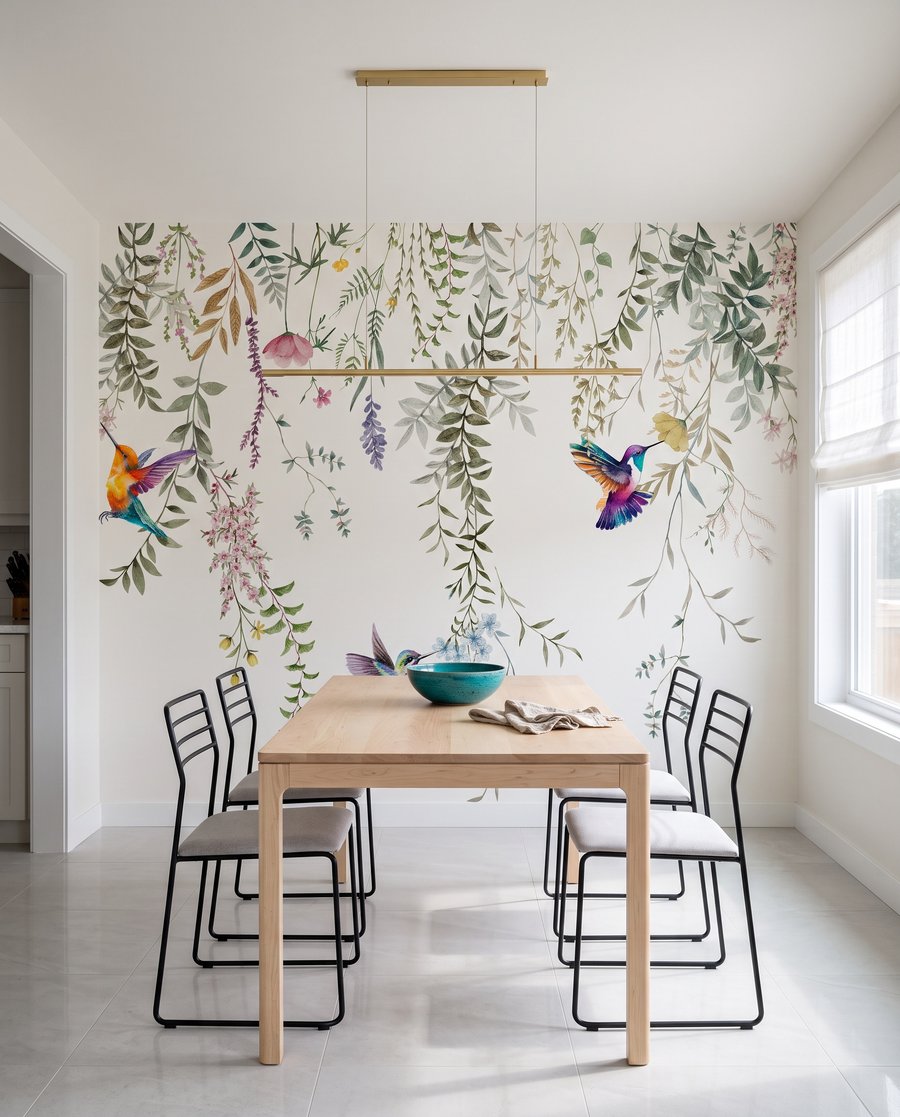 Birdsong Canopy in an interior