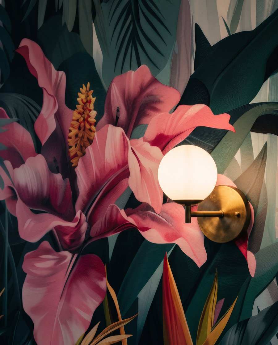 Tropical Bloom — detail