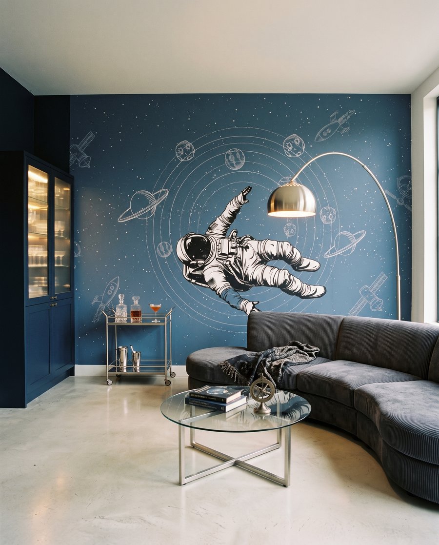 Astronaut in Orbit — interior 2