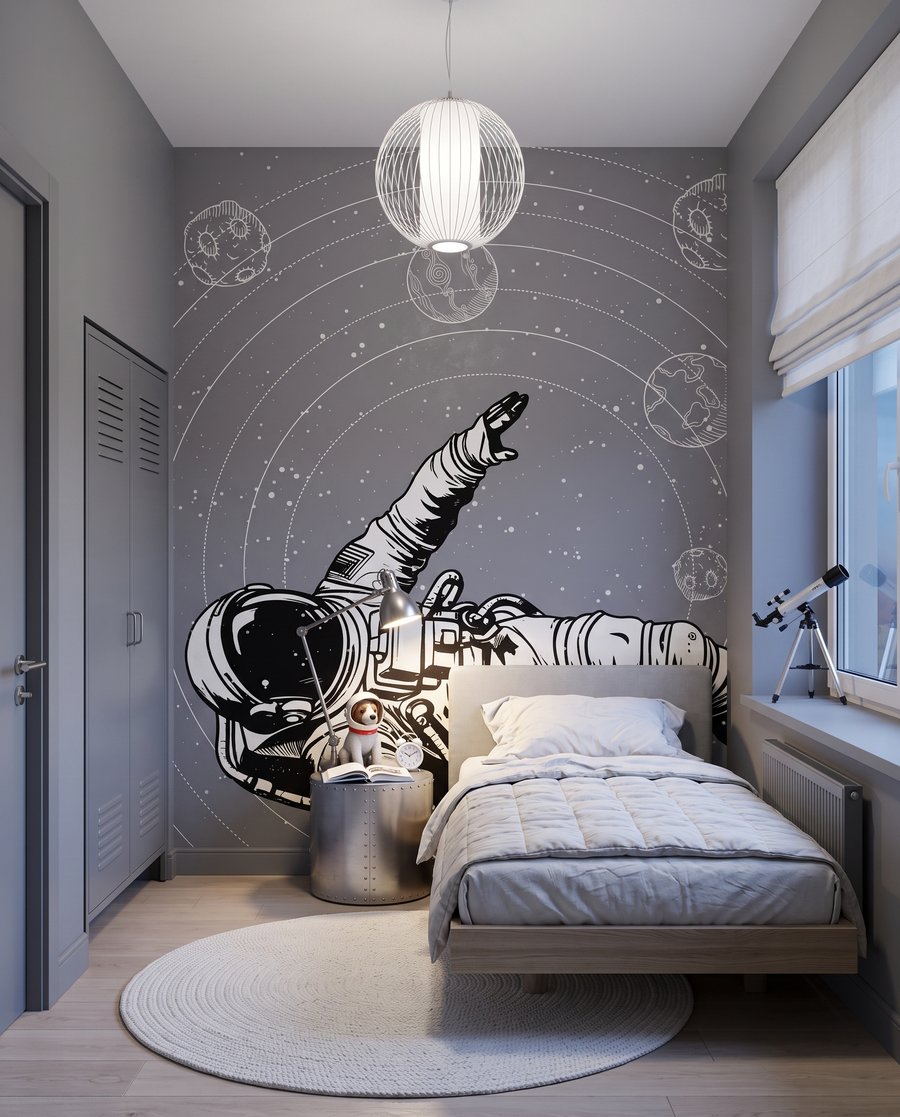 Astronaut in Orbit — interior 3