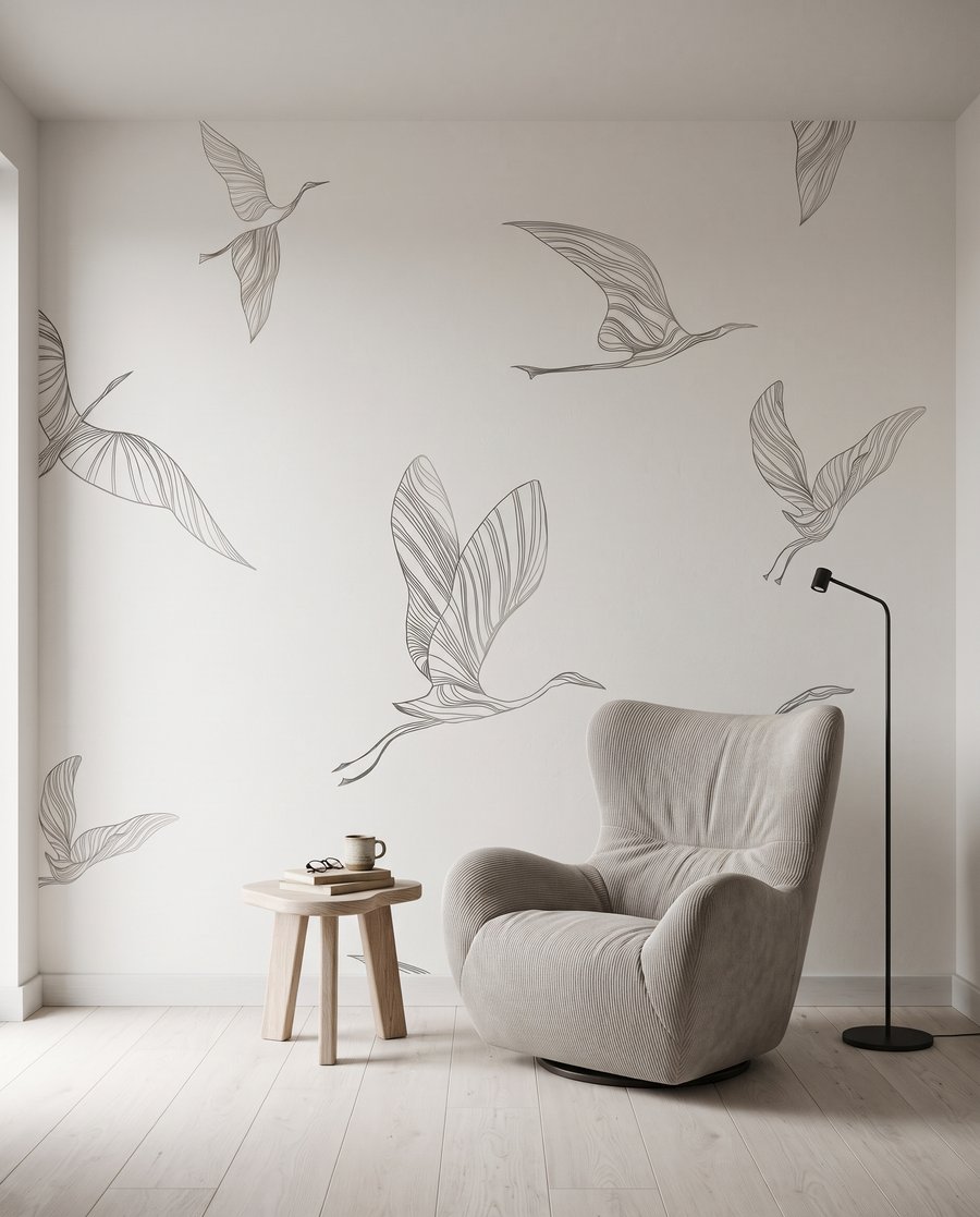 Bird Flight Sketches — interior 4