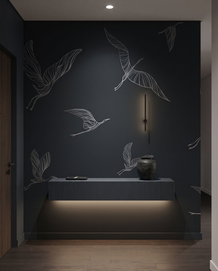 Bird Flight Sketches — interior 3