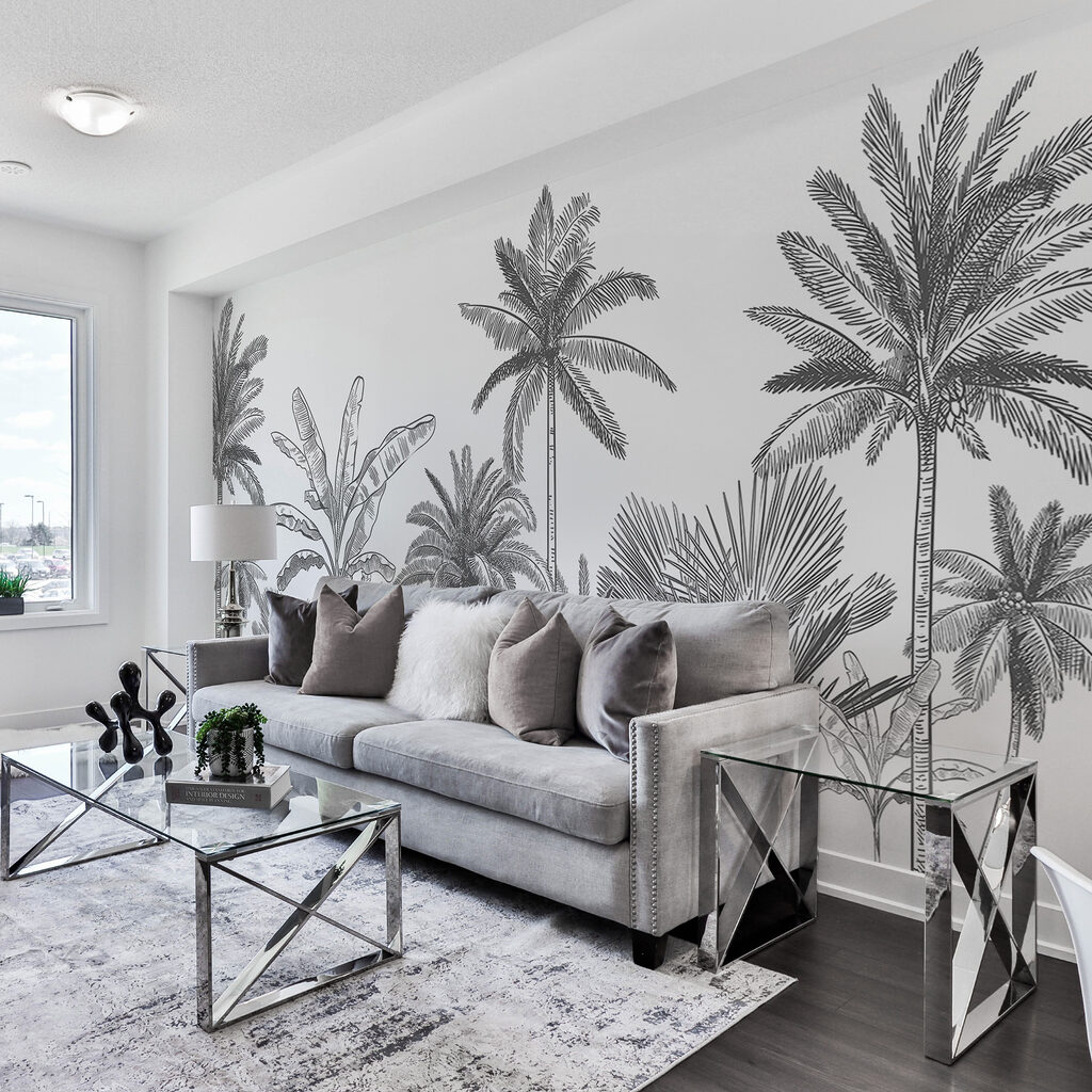 Palm Grove Etching — interior 2