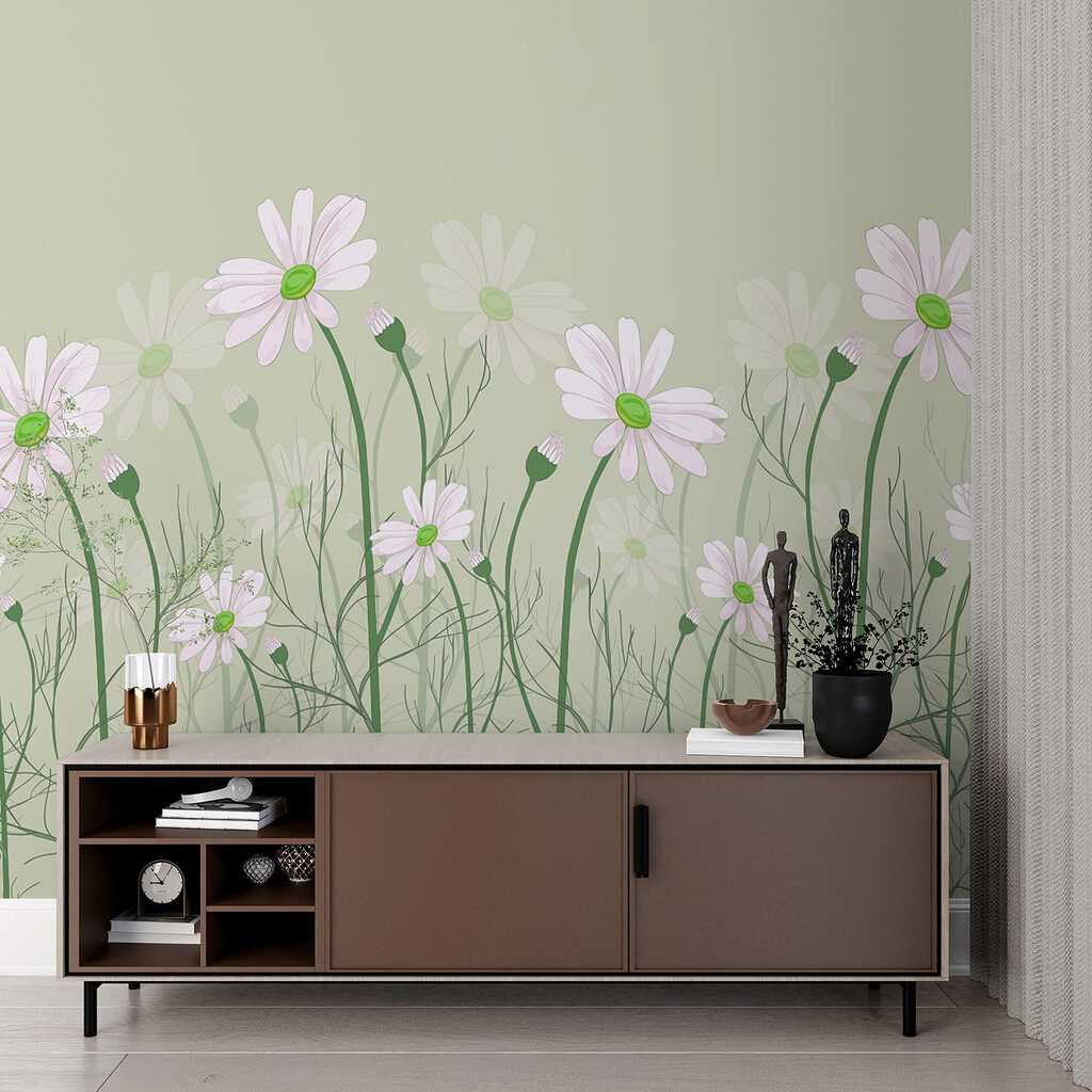 Daisies in a Row — interior 2