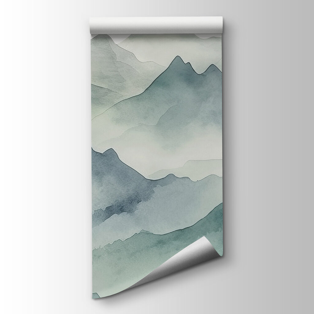 Watercolour Peaks — product view