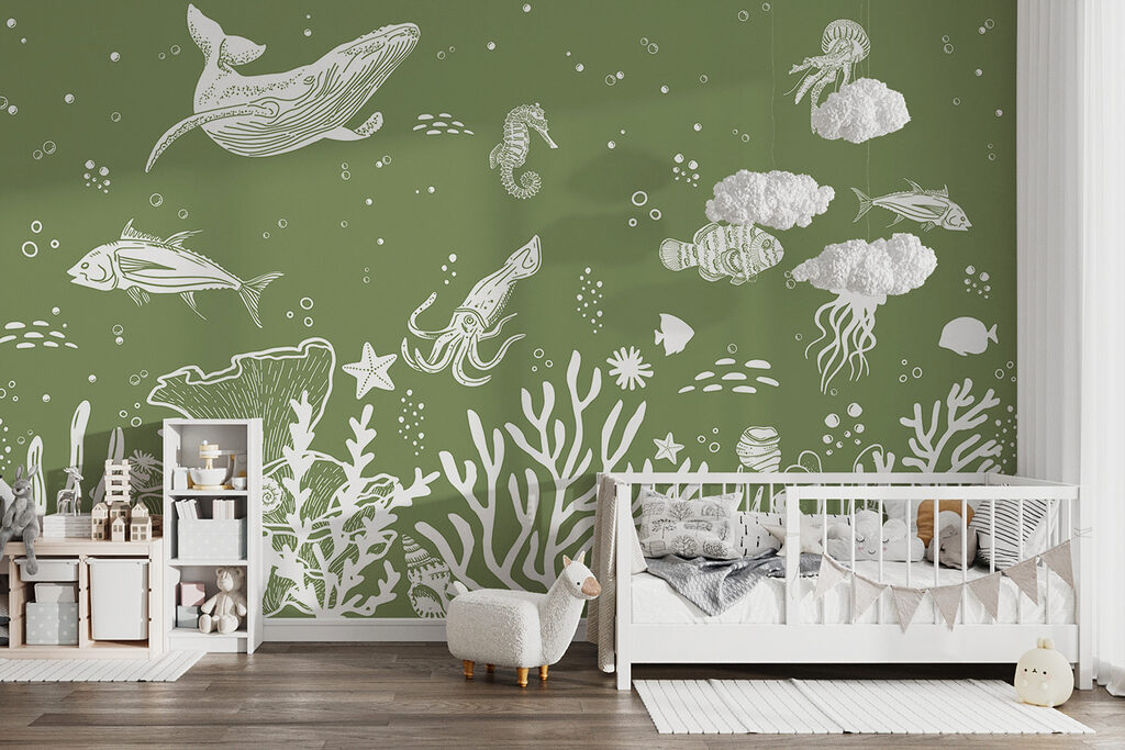 Ocean Life in Chalk — interior 2