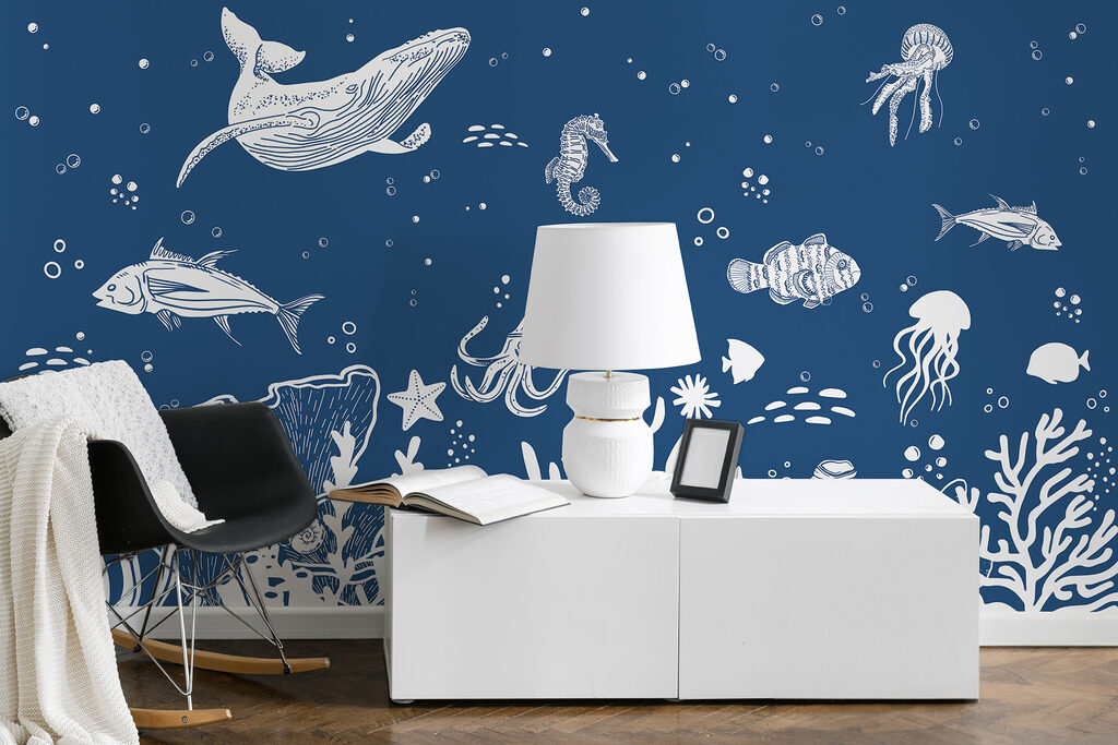 Ocean Life in Chalk — interior 2
