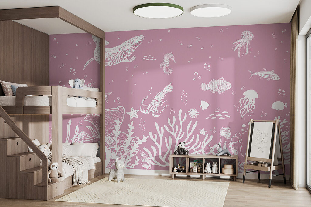 Ocean Life in Chalk — interior 3