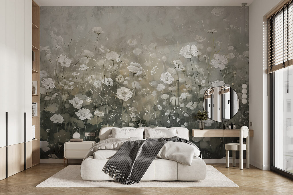 Gentle Meadow Flowers in an interior