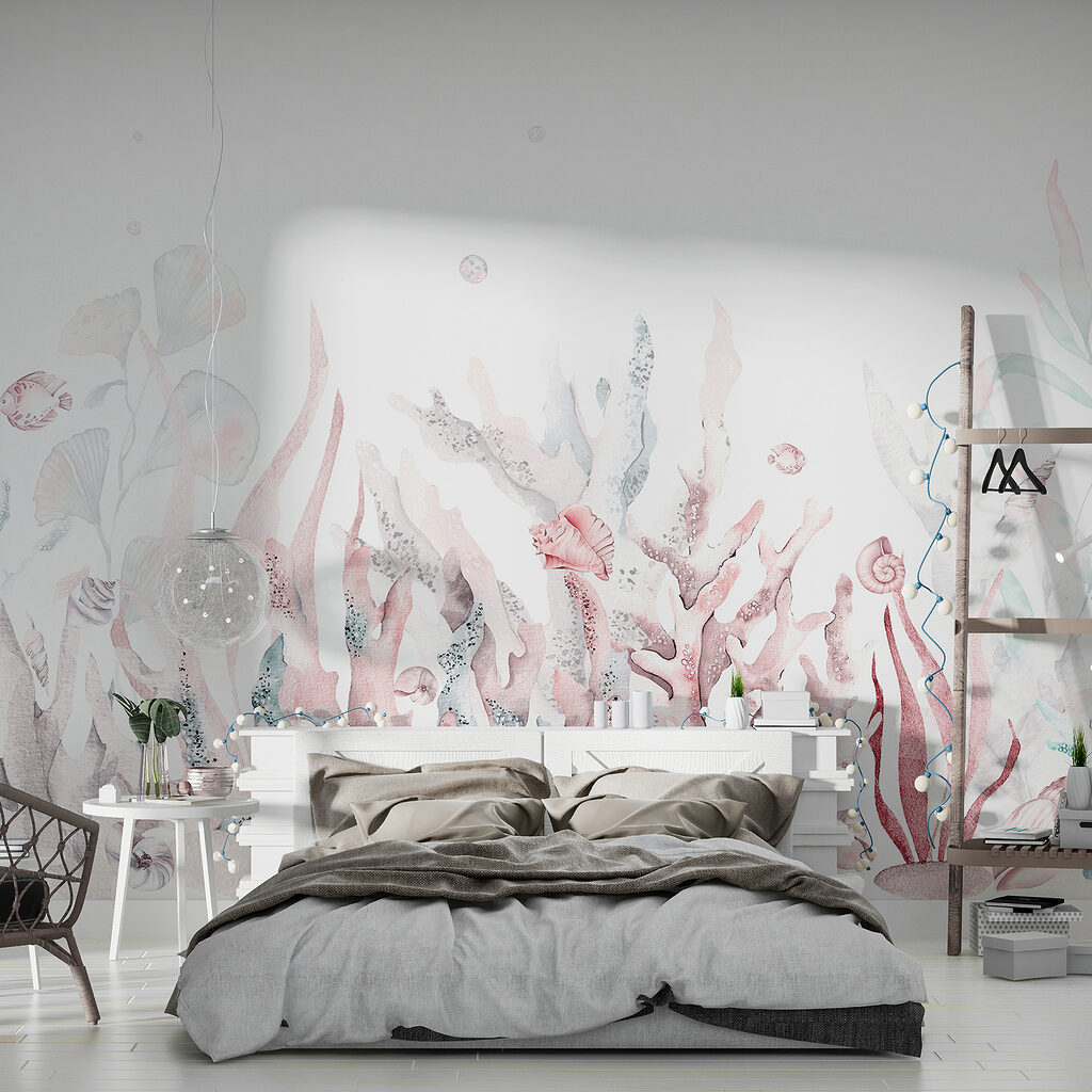 Coral in Watercolour — interior 1