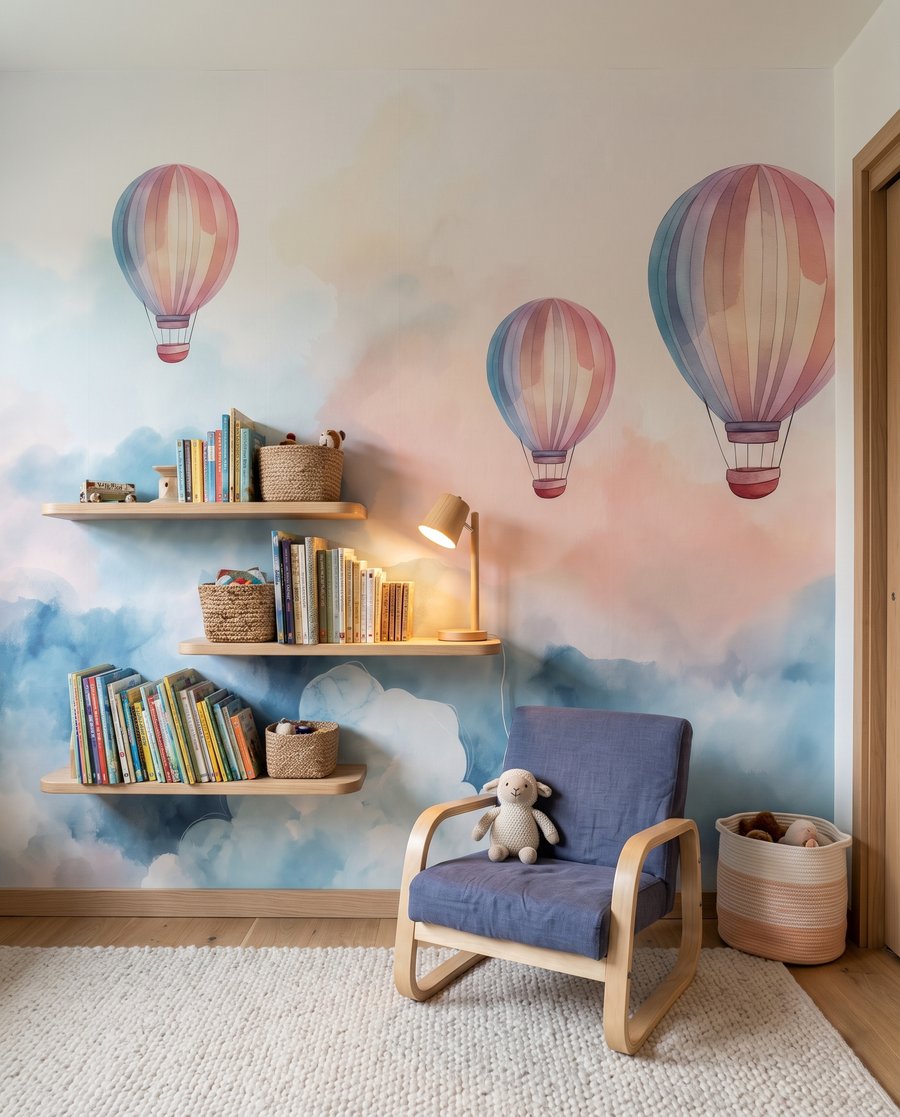 Floating Balloon Trio — interior 6