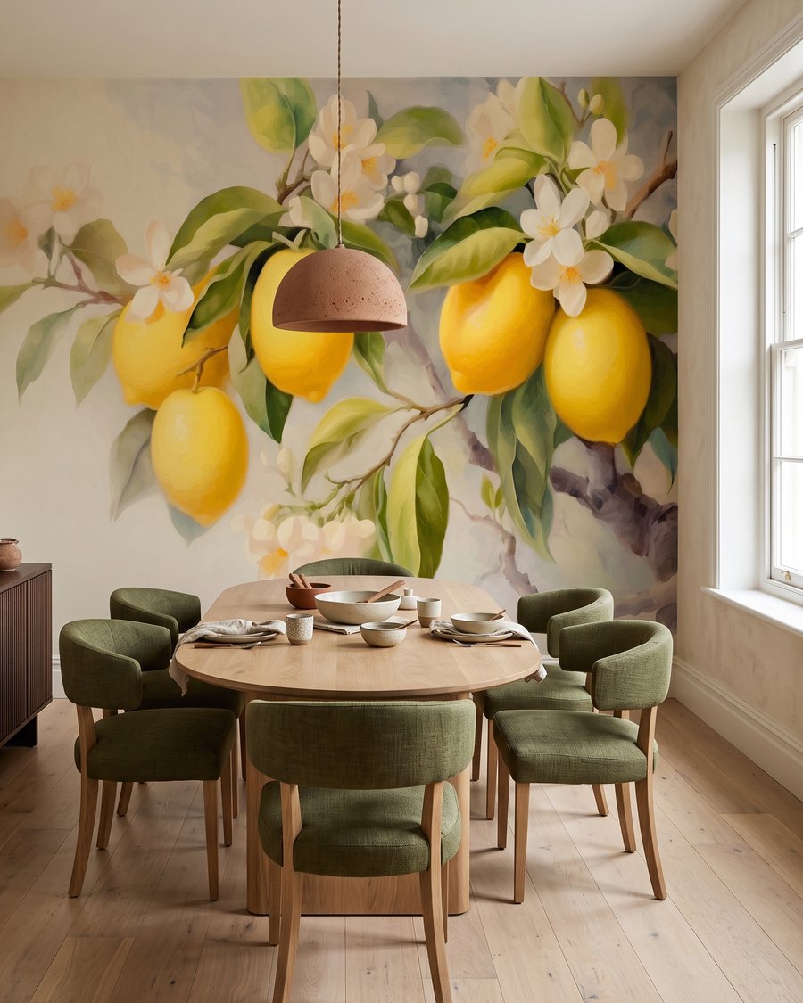 Lemon Branch in an interior