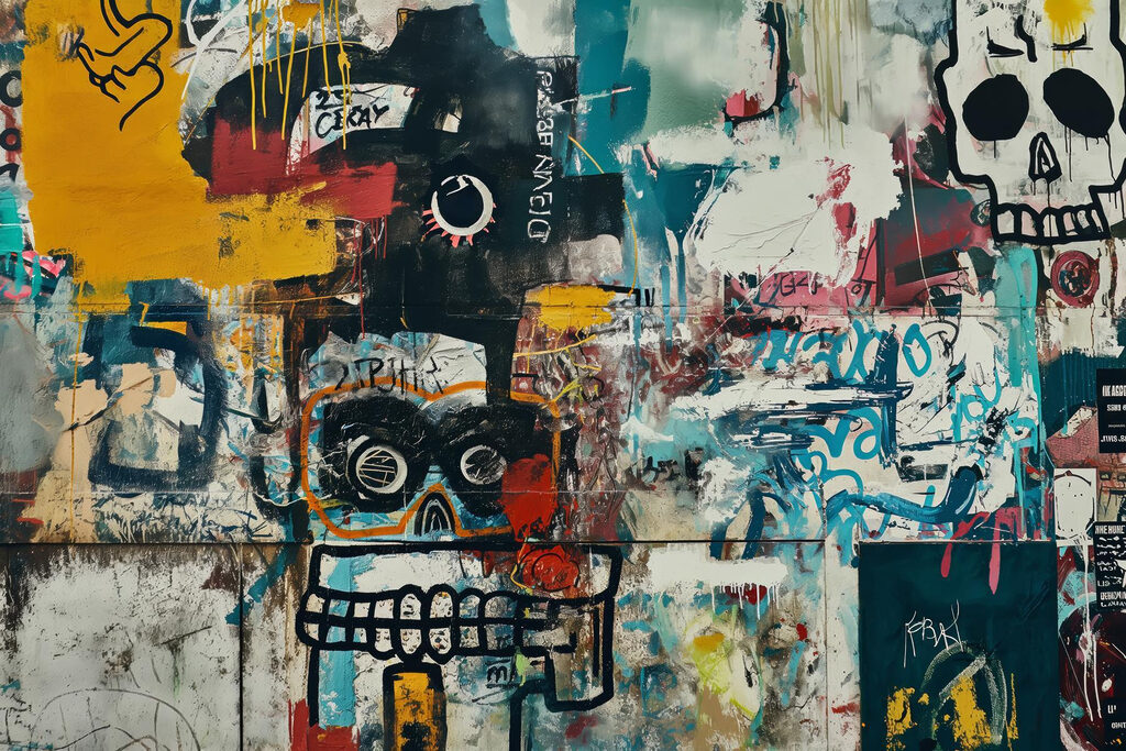 Street Art Collage — full design