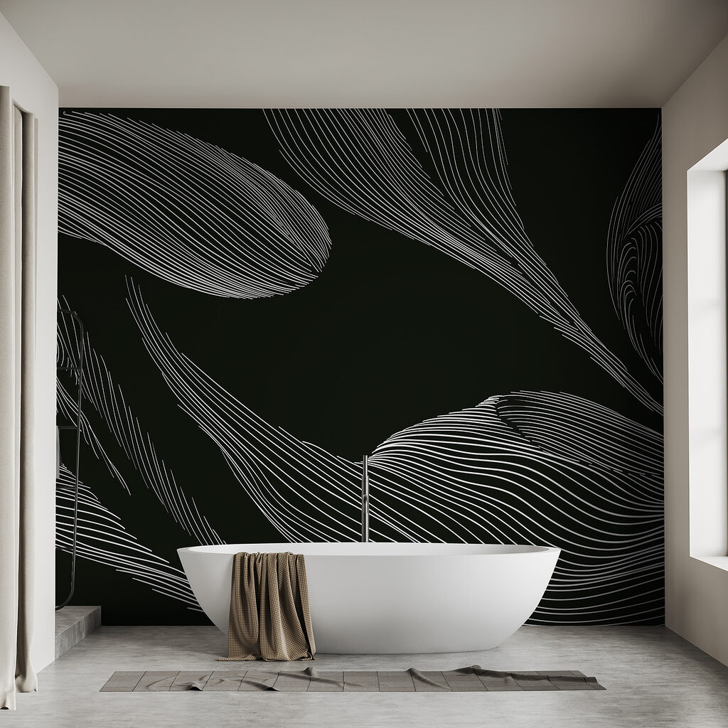 Leaf Lines After Dark — interior 2