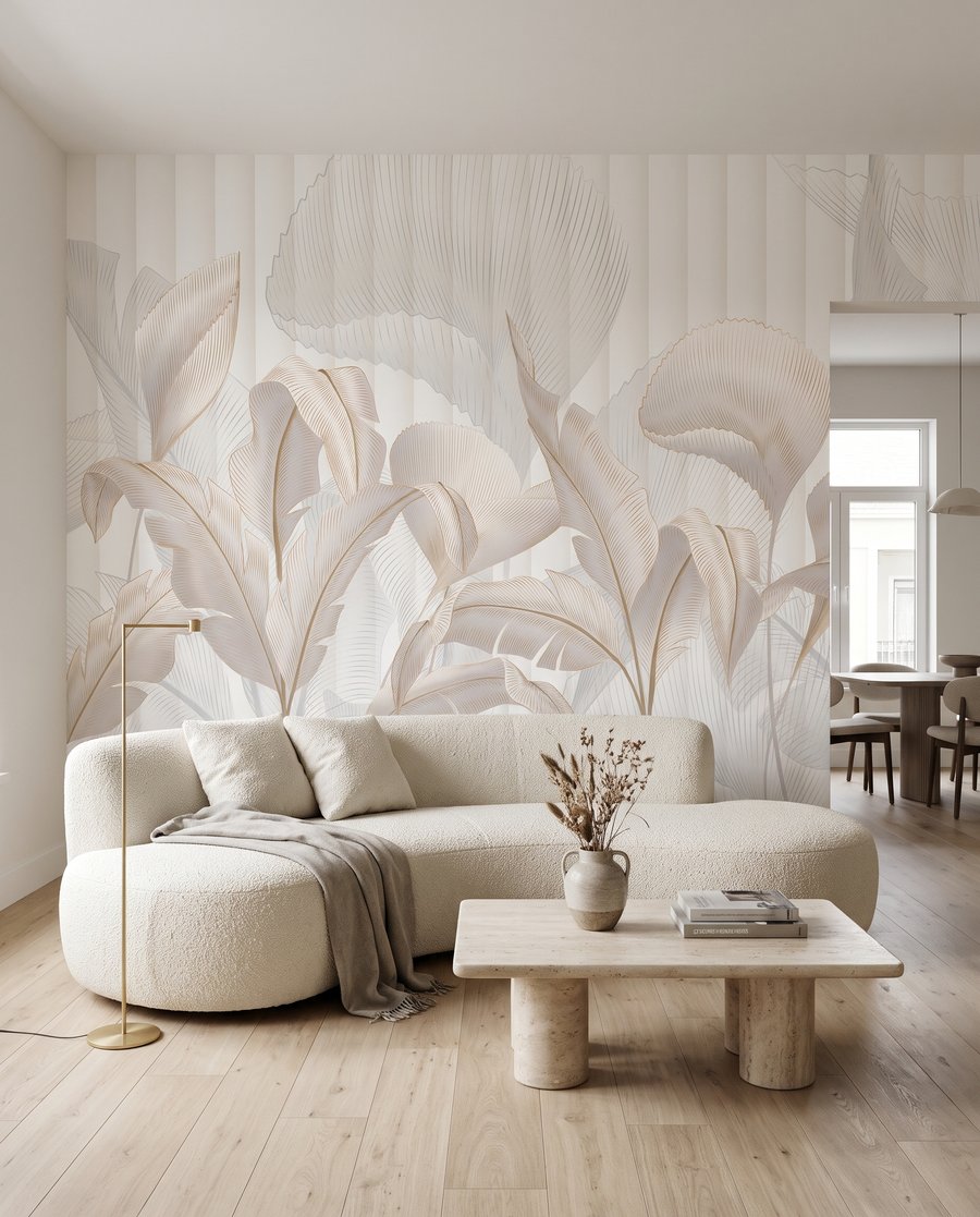 Lily Contours in an interior