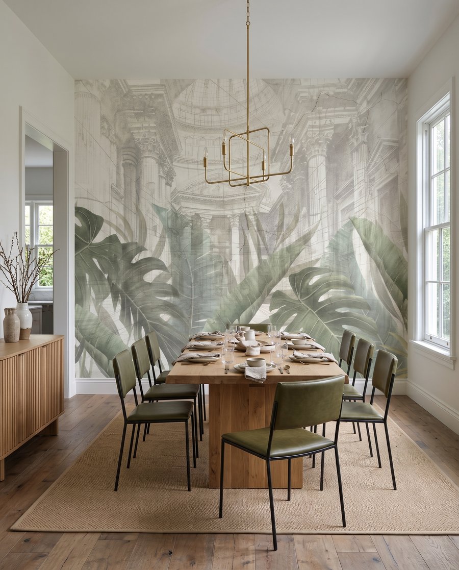 Conservatory Leaves in an interior
