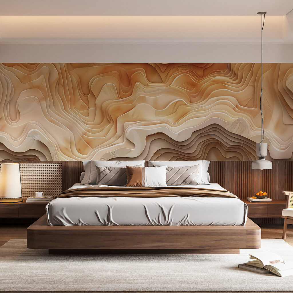 Earthwave Layers in an interior