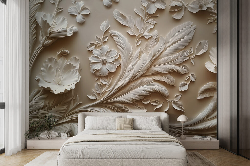 Sculpted Floral Scroll — interior 2