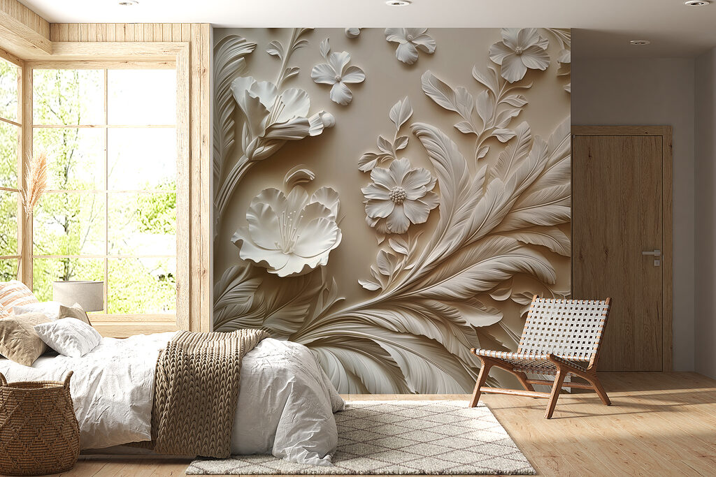 Sculpted Floral Scroll — interior 3