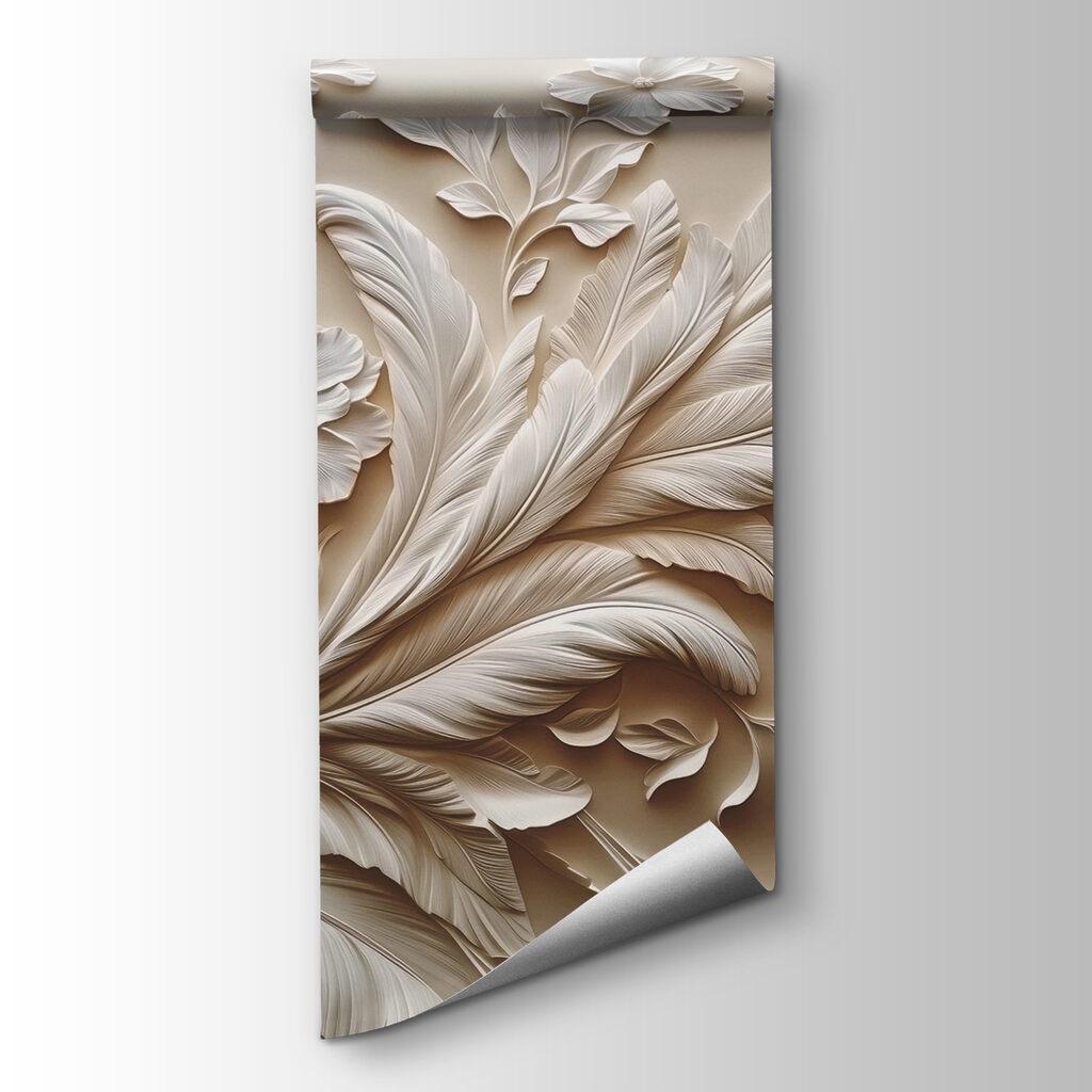 Sculpted Floral Scroll — product view