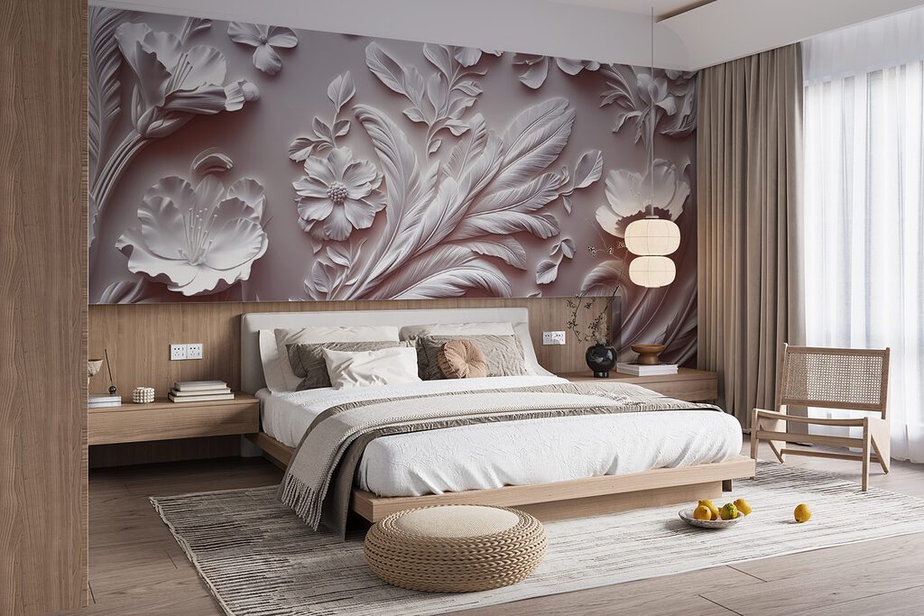 Sculpted Floral Scroll — interior 1