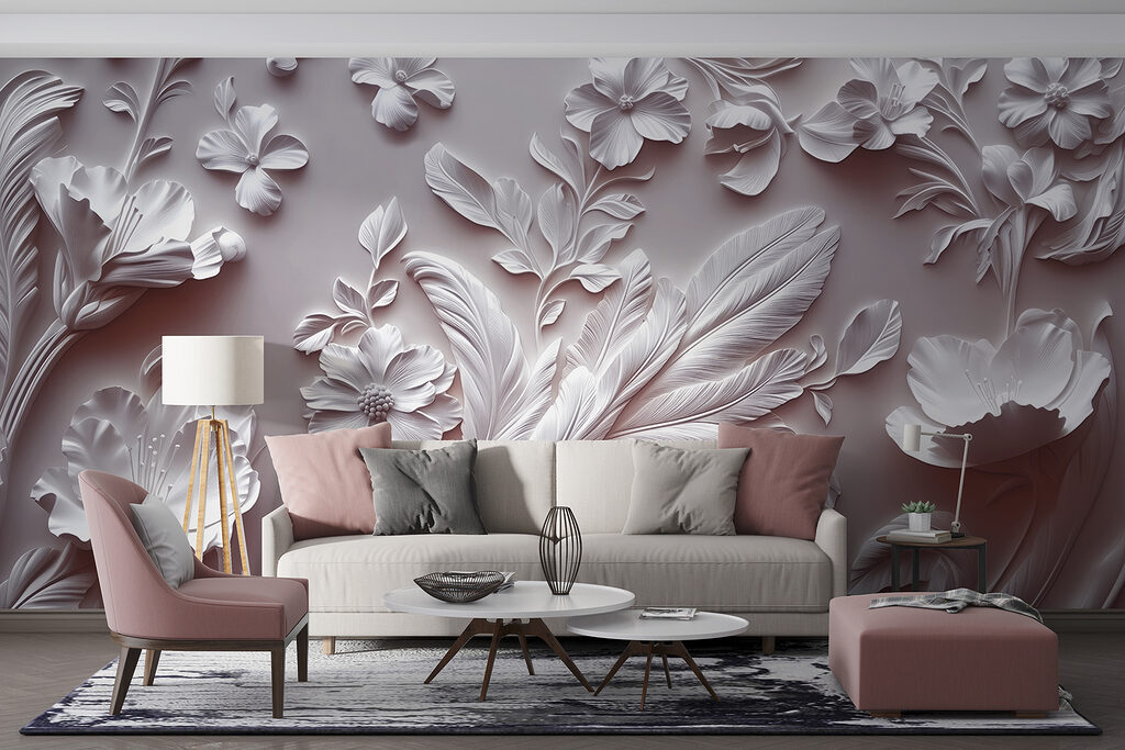 Sculpted Floral Scroll — interior 2